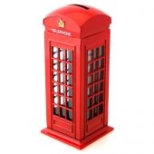 London Telephone Box Money Box